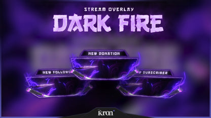 Dark Fire Alertas Animados