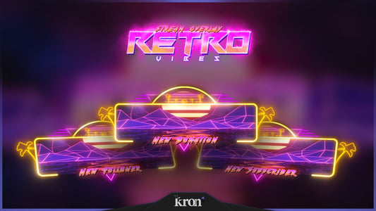Retro Vibes Animated Alerts