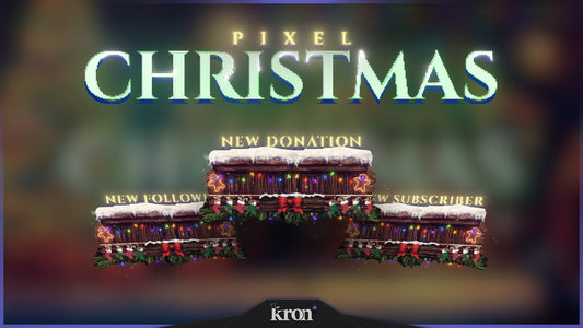 Pixel Christmas Alertas Animados