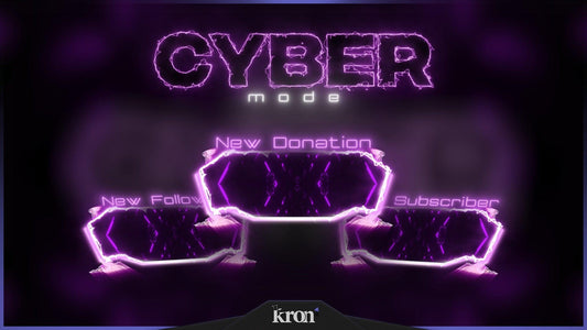Cyber Mode Alertas Animados