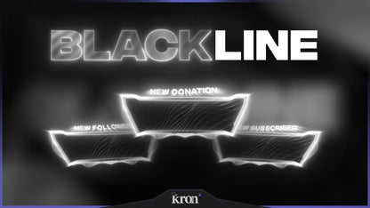 Black Line Alertas Animados