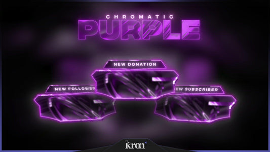 Chromatic Purple Alertas Animados