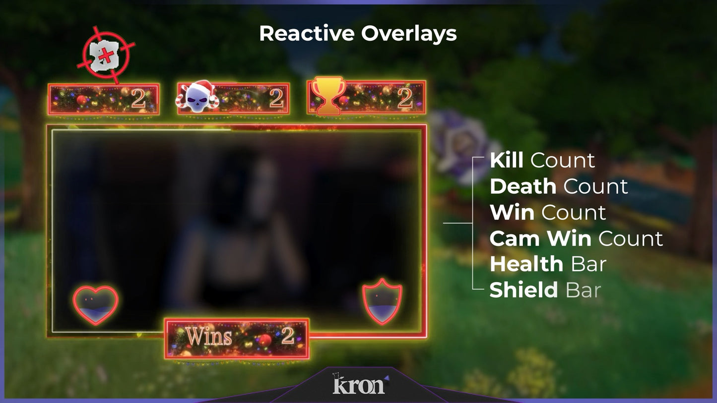 Christmas Reactive Overlay