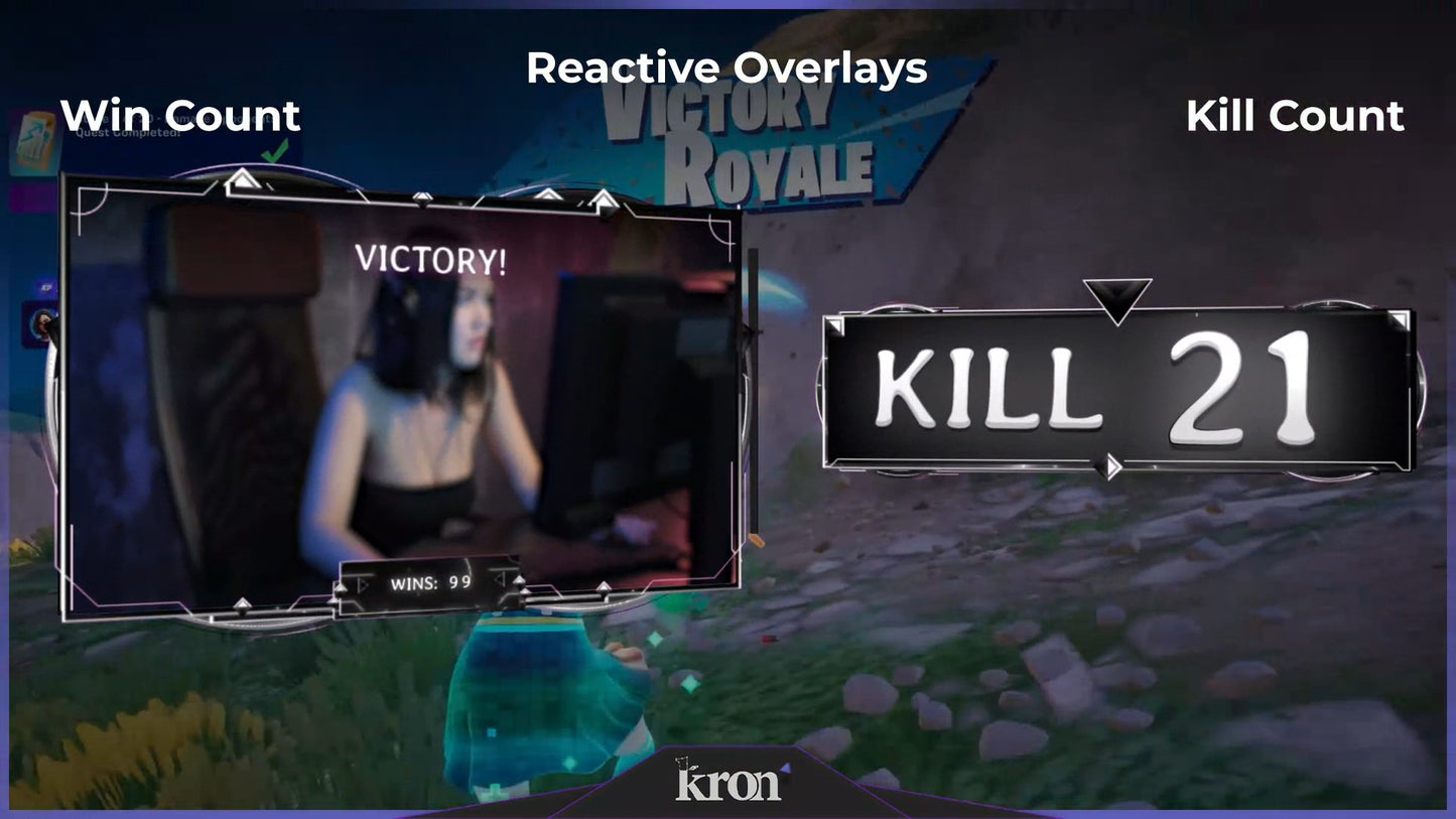 Gothic Dark Reactive Overlay