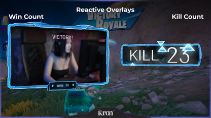 Neon Galaxy Reactive Overlay