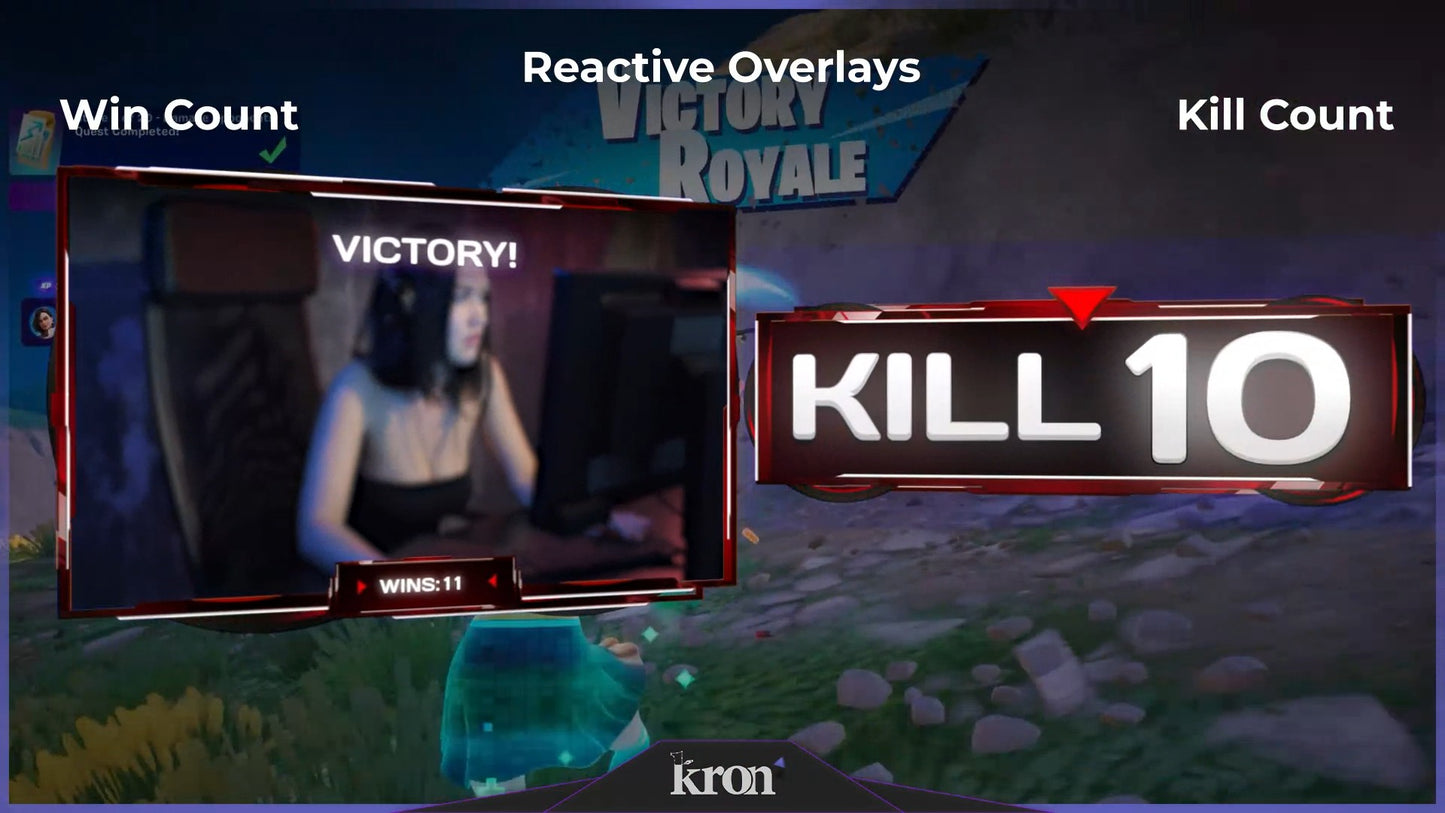 Counter Reactive Overlay