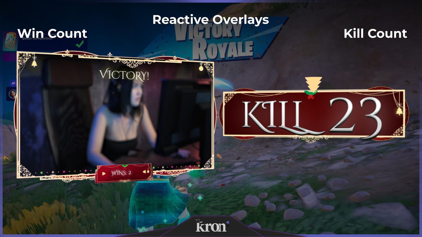 Star Xmas Reactive Overlay