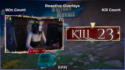 Star Xmas Reactive Overlay