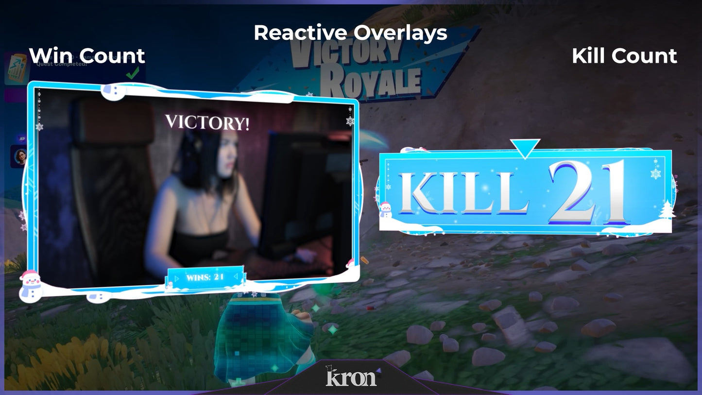 Crystal Winter Reactive Overlay