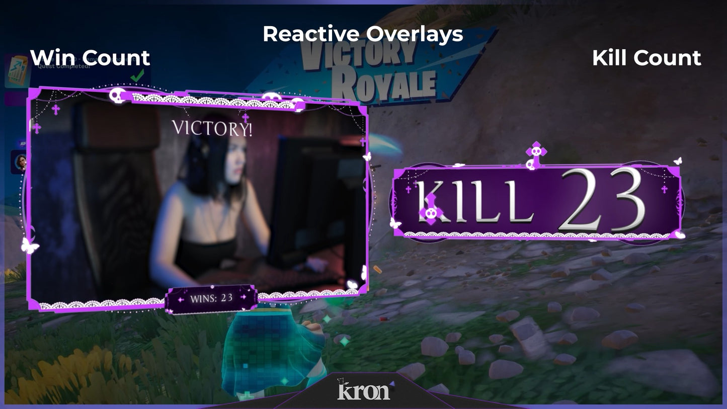 Goth Magic Reactive Overlay