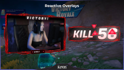 Carbon Red Reactive Overlay