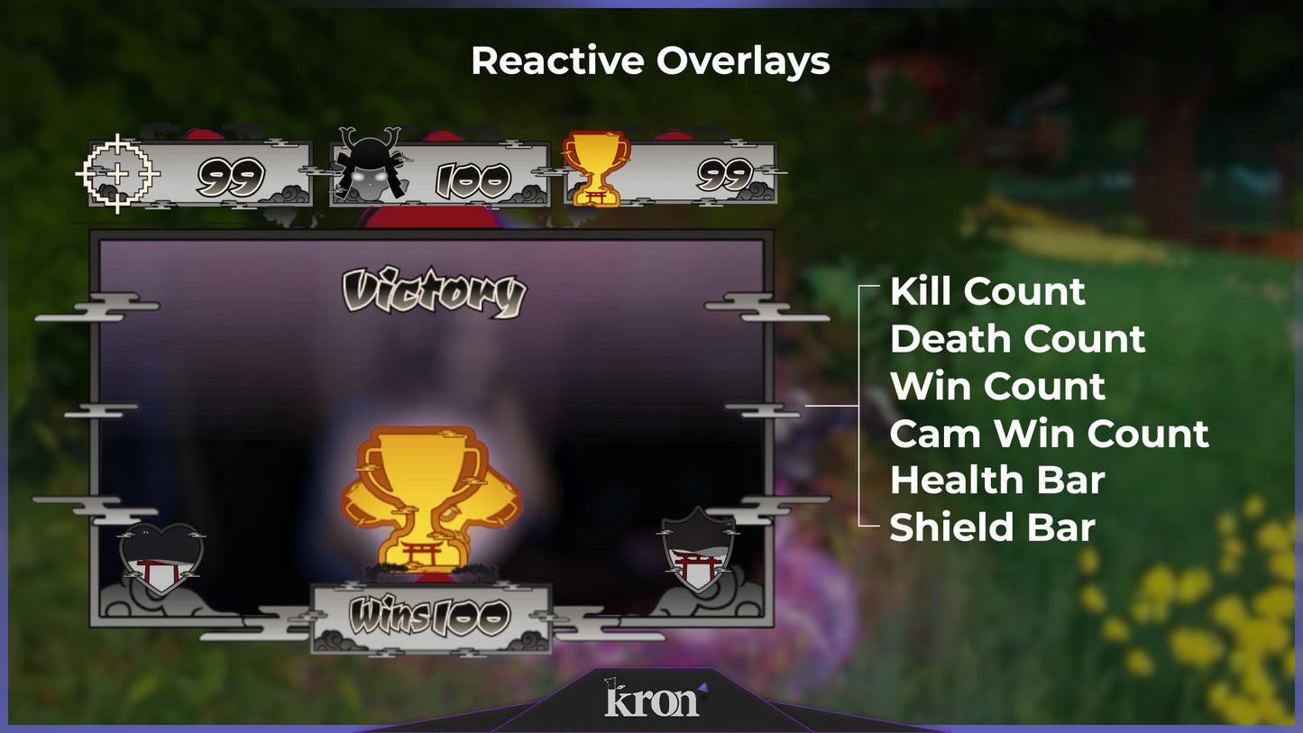 Japanese Spirit Reactive Overlay