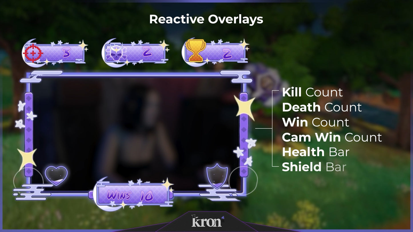 Cozy Moon Reactive Overlay