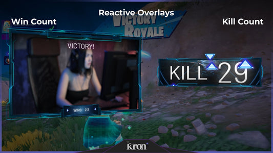 Neon Blue Reactive Overlay