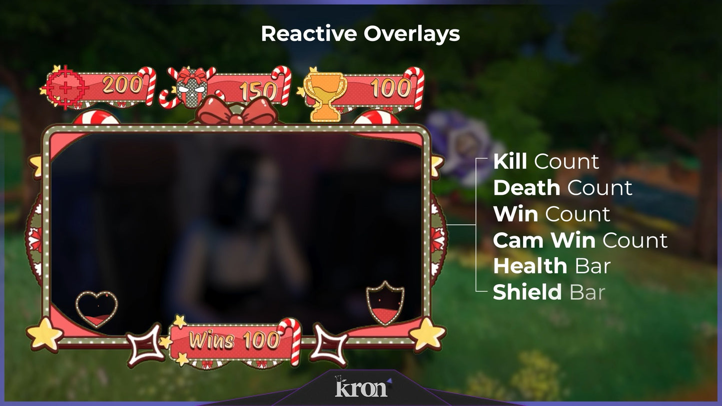 Cozy Christmas Reactive Overlay