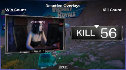 Dark Blur Reactive Overlay