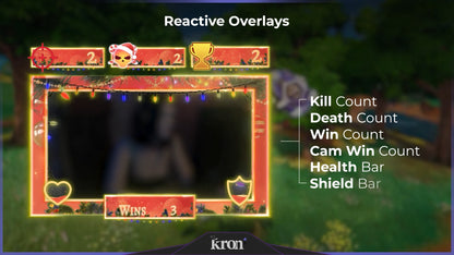 Merry Christmas Reactive Overlay