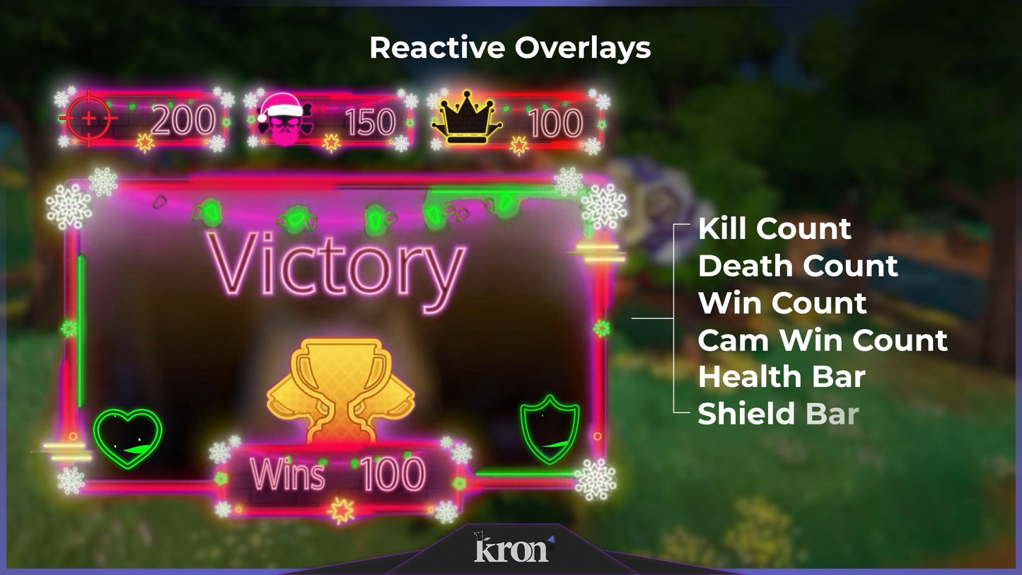 Christmas Wall Reactive Overlay