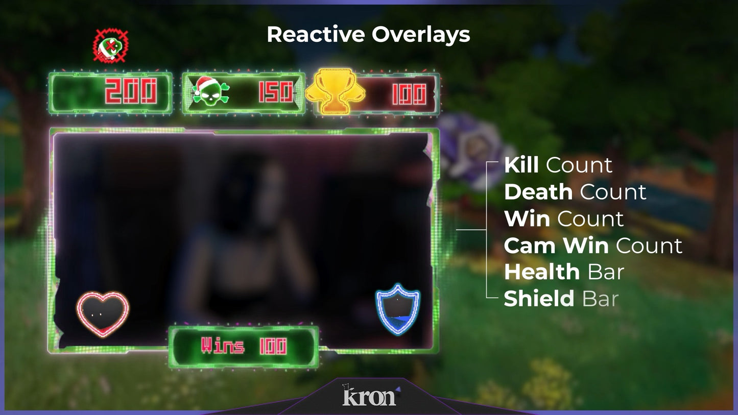 Arcade Christmas Reactive Overlay