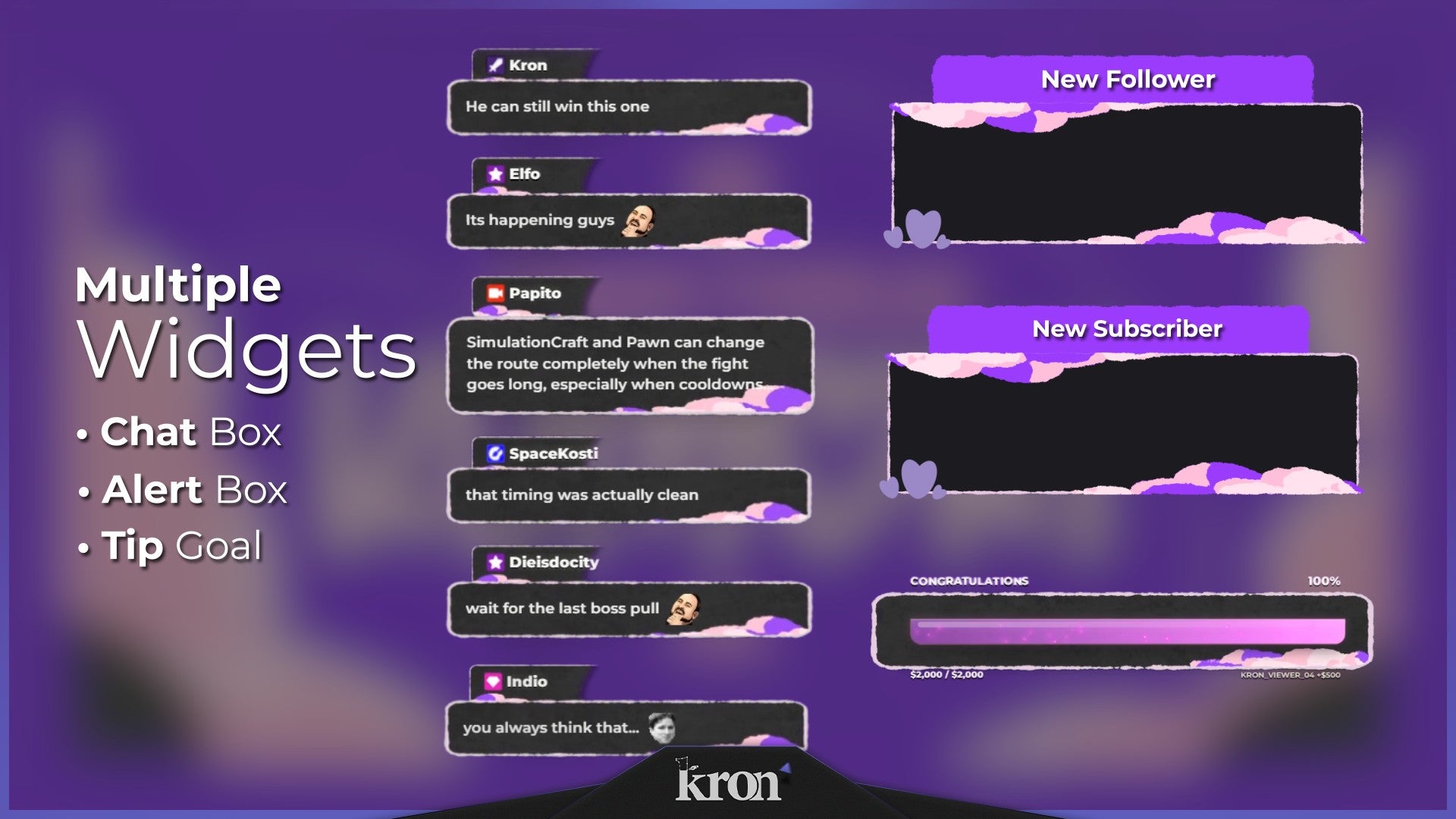 Kumori Animated Widgets