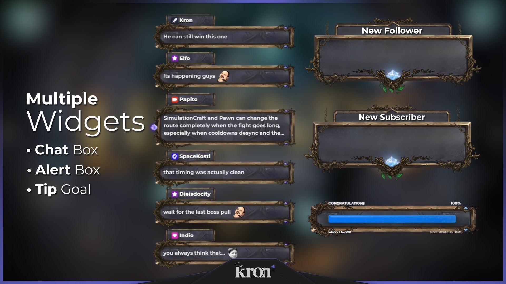 Legends Classic Animated Widgets