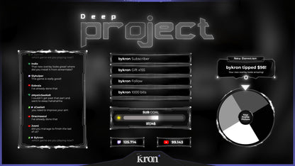 Deep Project Animated Widgets