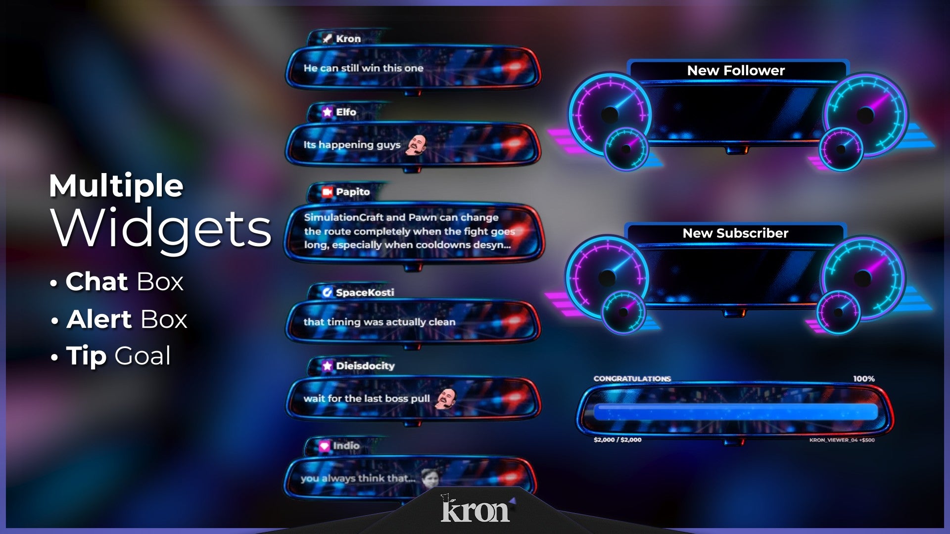 Midnight Animated Widgets