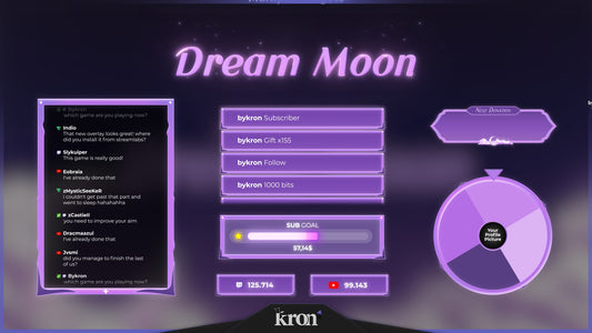 Dream Moon Widgets Animados