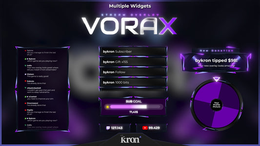 Vorax Animated Widgets