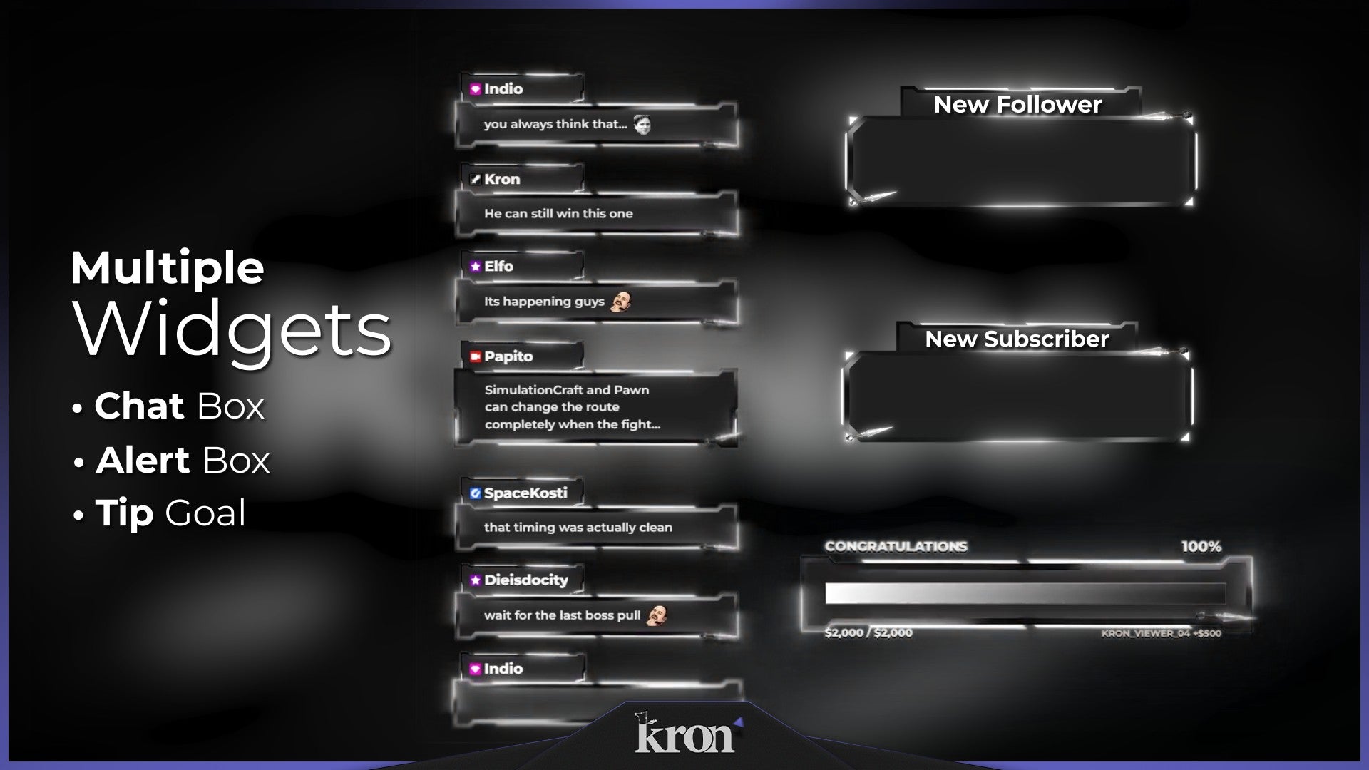 Kunai Animated Widgets
