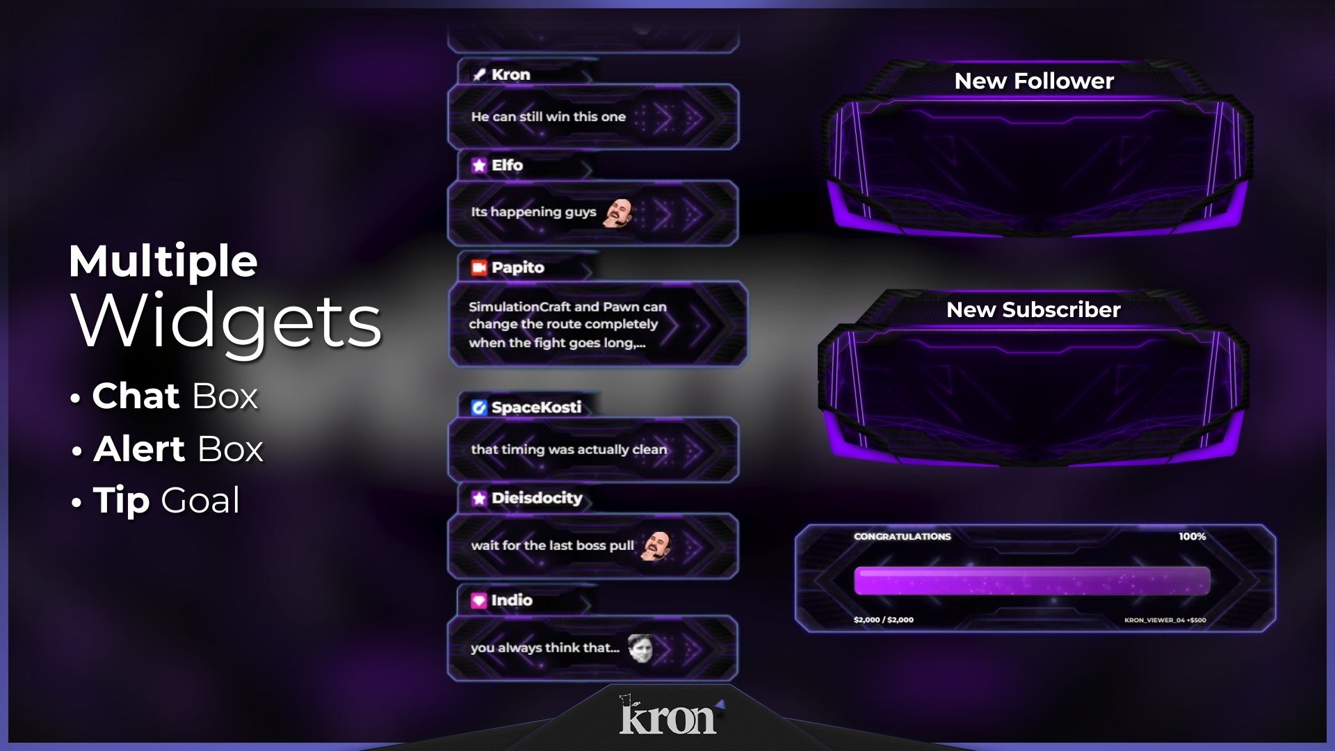 Vortex Animated Widgets