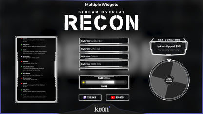 Recon Animated Widgets