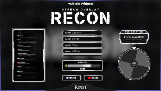 Recon Animated Widgets