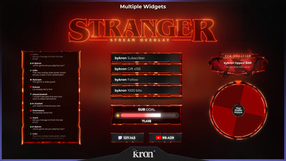 Stranger Animated Widgets
