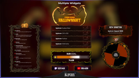 Hallownight Widgets Animados
