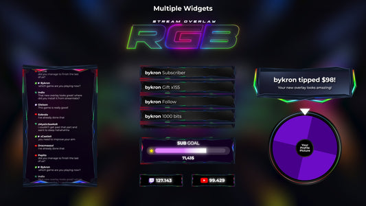 RGB Animated Widgets