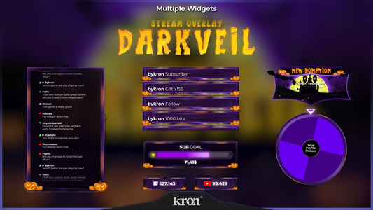 Darkveil Widgets Animados