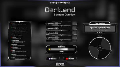 Darkend Animated Widgets