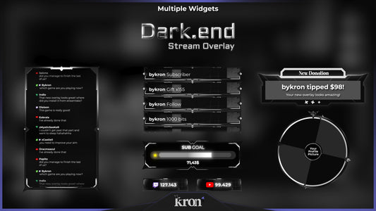 Darkend Animated Widgets