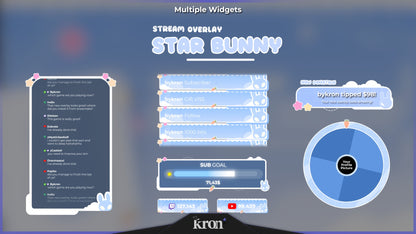 Star Bunny Widgets Animados