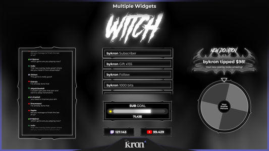 Witch Widgets Animados