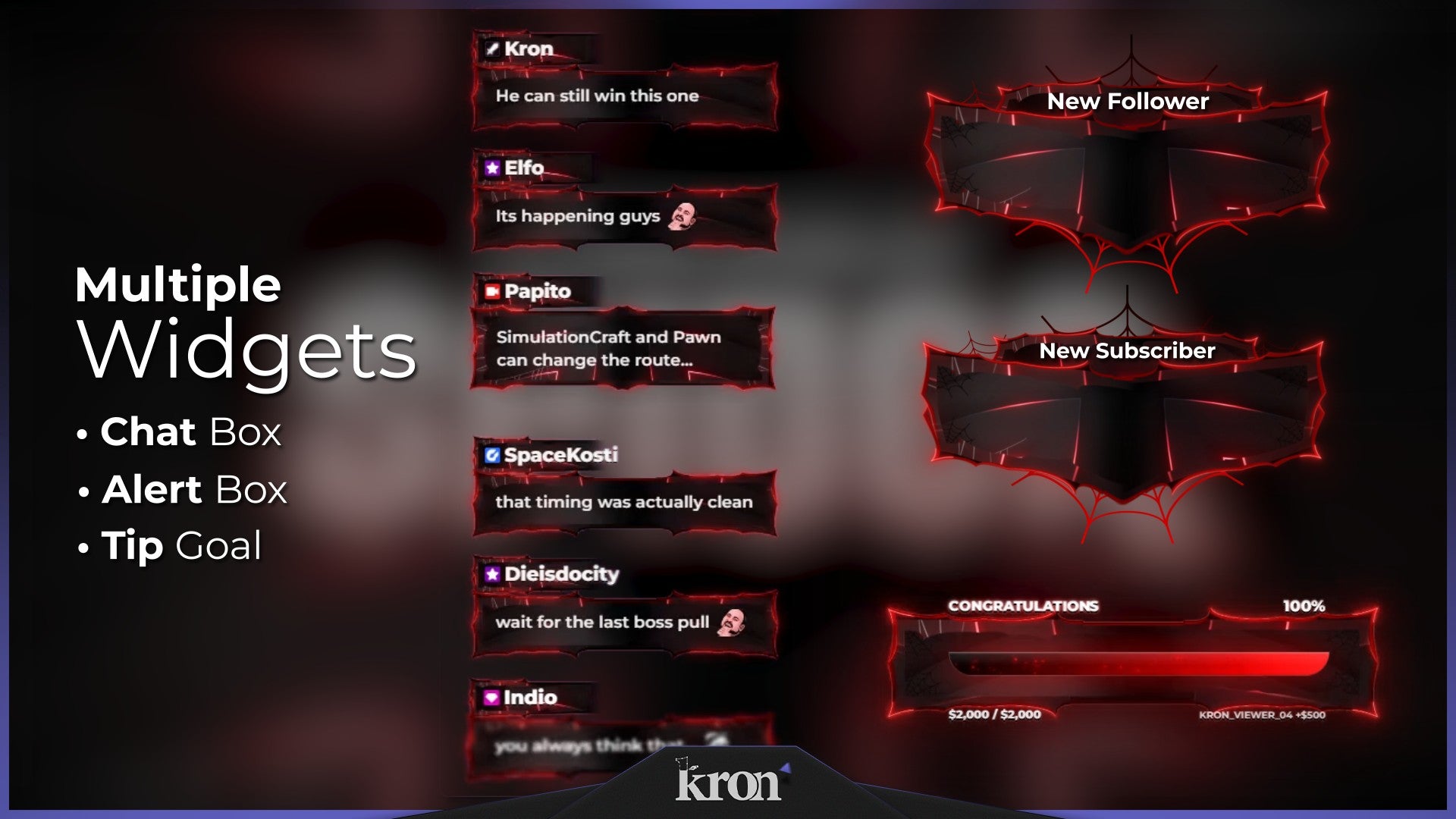 Spider Animated Widgets