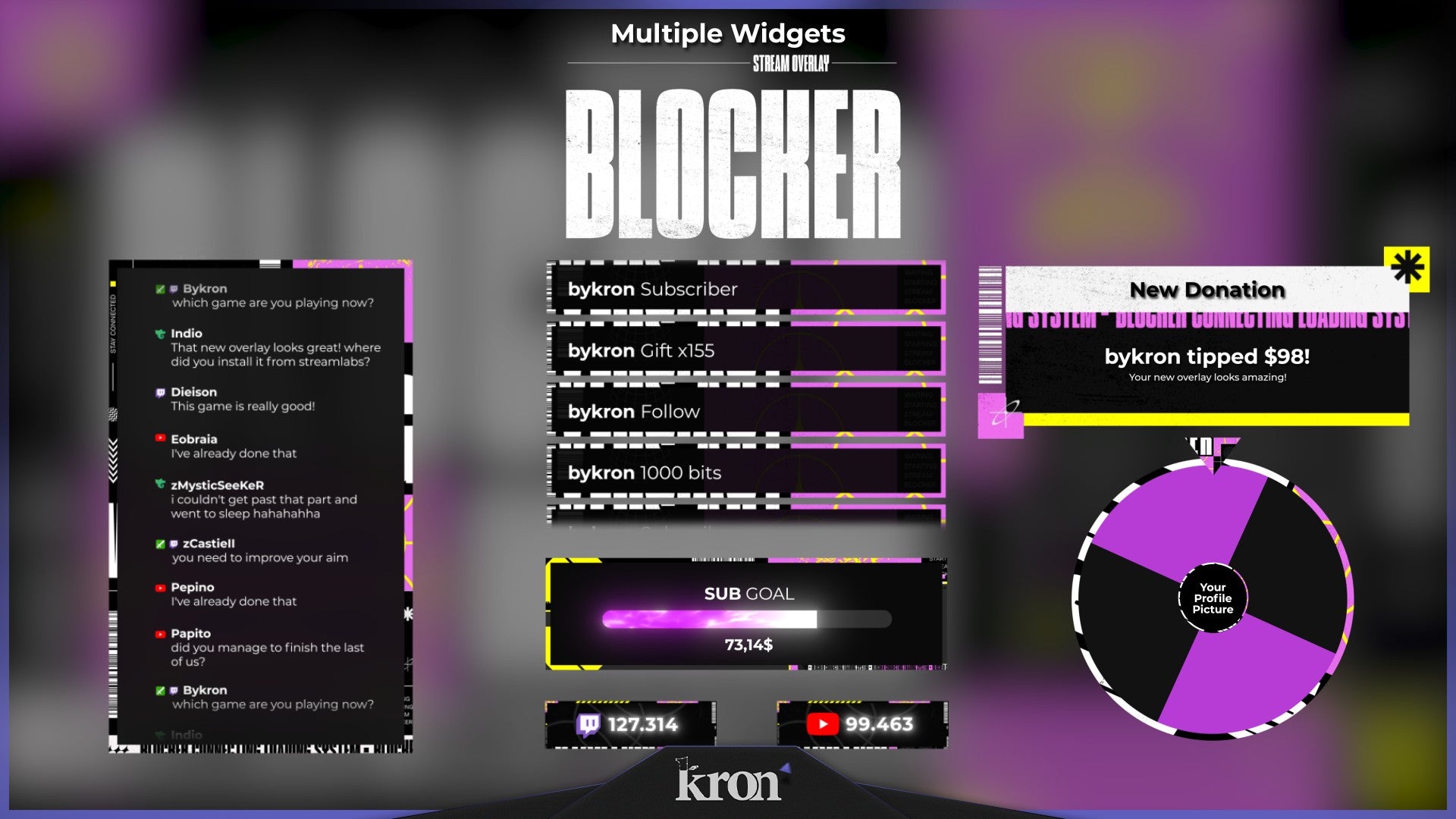 Blocker Animated Widgets
