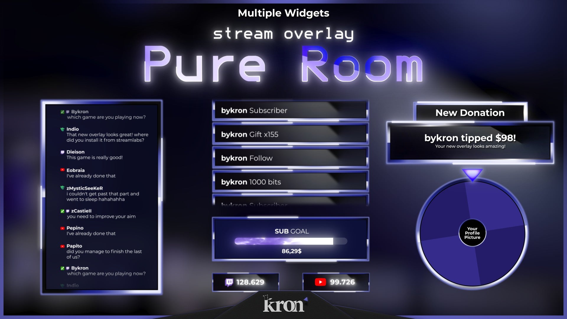 Pure Room Animated Widgets