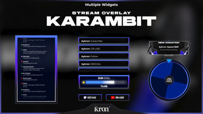 Karambit Animated Widgets