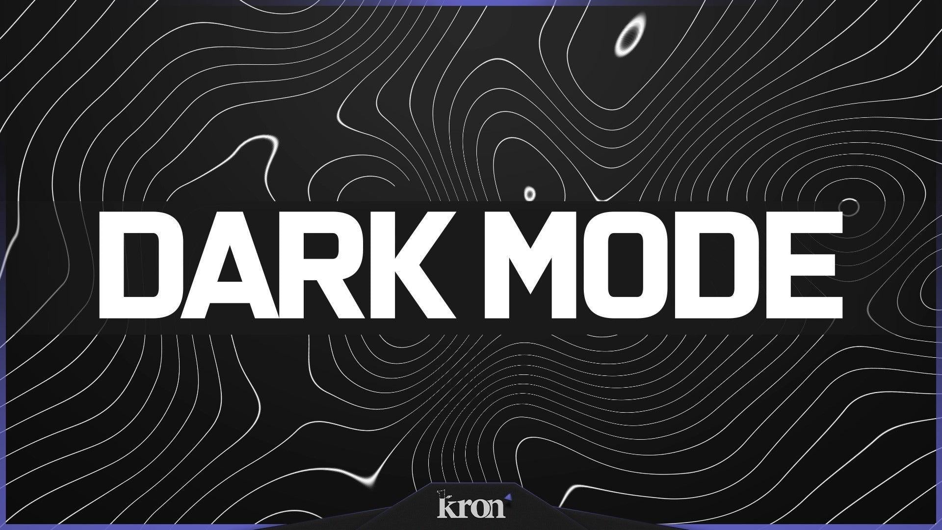 Dark Mode Stream Overlay for Twitch - Animated Dark Gray Flowing Lines Tech Minimalist Package with Alerts and Widgets | byKron