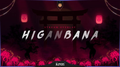 Higanbana Overlay Animado