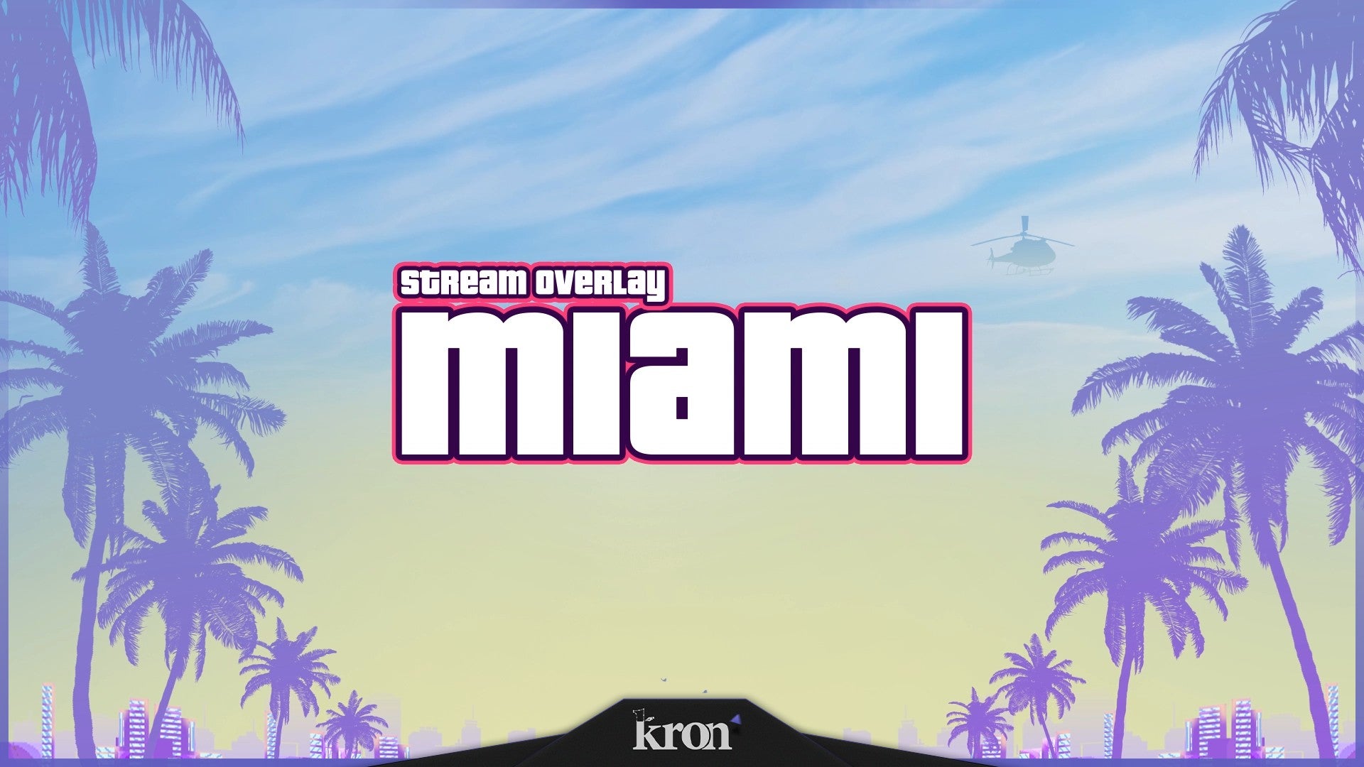 Miami VI Stream Overlay thumbnail from byKron