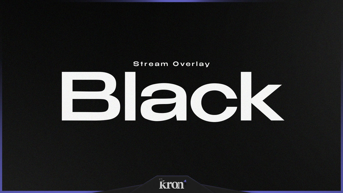 Black Stream Overlay thumbnail from byKron