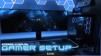 Gamer Setup Stream Overlay